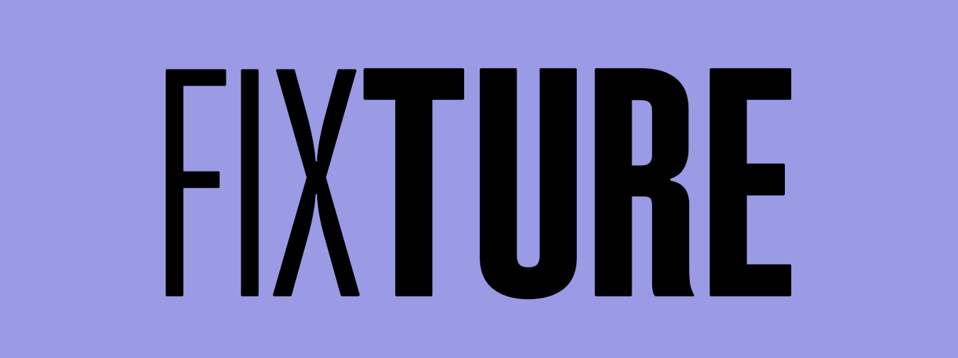 Espécime da fonte Fixture